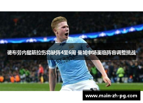 德布劳内腿筋拉伤将缺阵4至6周 曼城中场面临阵容调整挑战